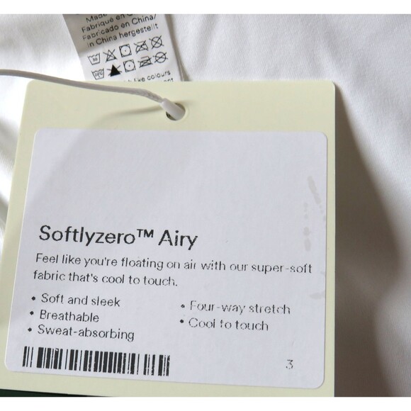 Halara SoftlyZero Airy Super High Waist 2-in-1 Cool Touch 7" Yoga Shorts White M - Picture 8 of 8